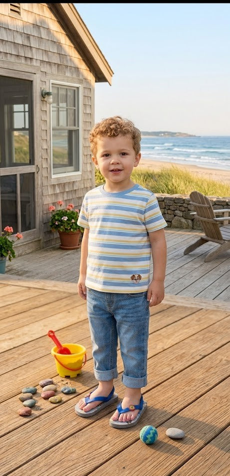 Paw Patrol "Little Pups" Toddler Flip Flops – Size 6