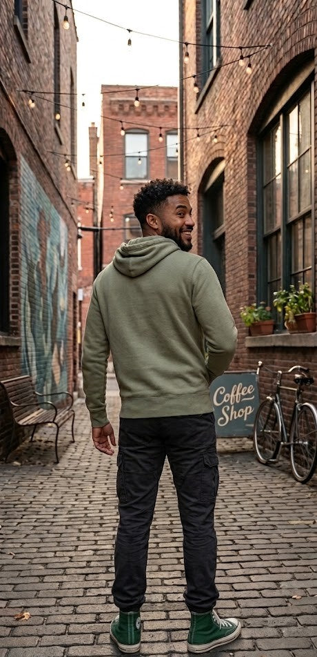 Cotton On | Chicago Warriors Heritage Hoodie – Sage Green (Size Small)