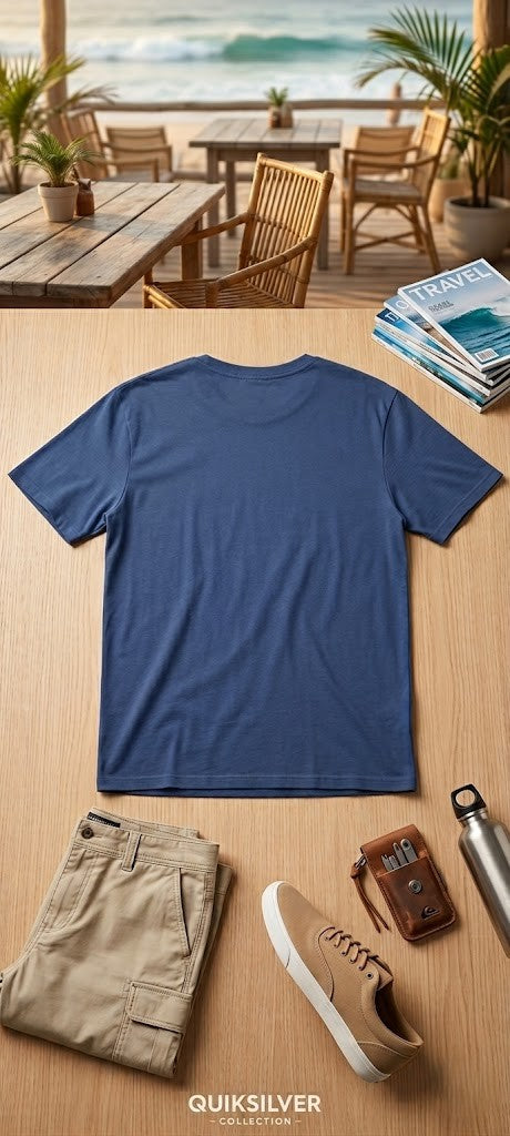 Quiksilver 100% Cotton Short Sleeve Shirt - XXLarge (Excellent Condition)