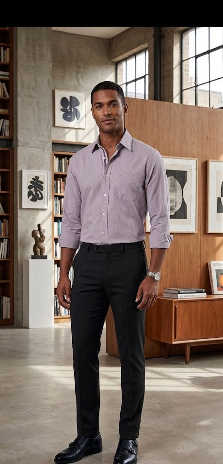 Polo Menswear: Classic 100% Cotton Button-Down – 3XL
