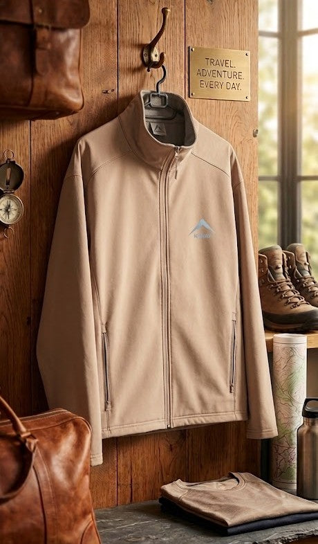 K-Way Premium Polyester Softshell Jacket