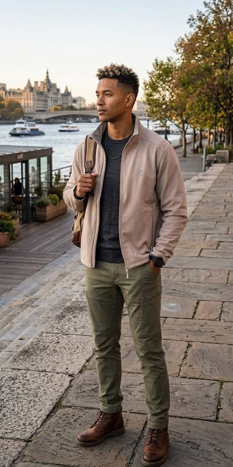 K-Way Premium Polyester Softshell Jacket
