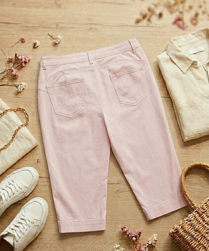 Miladys Women's Pink Capris