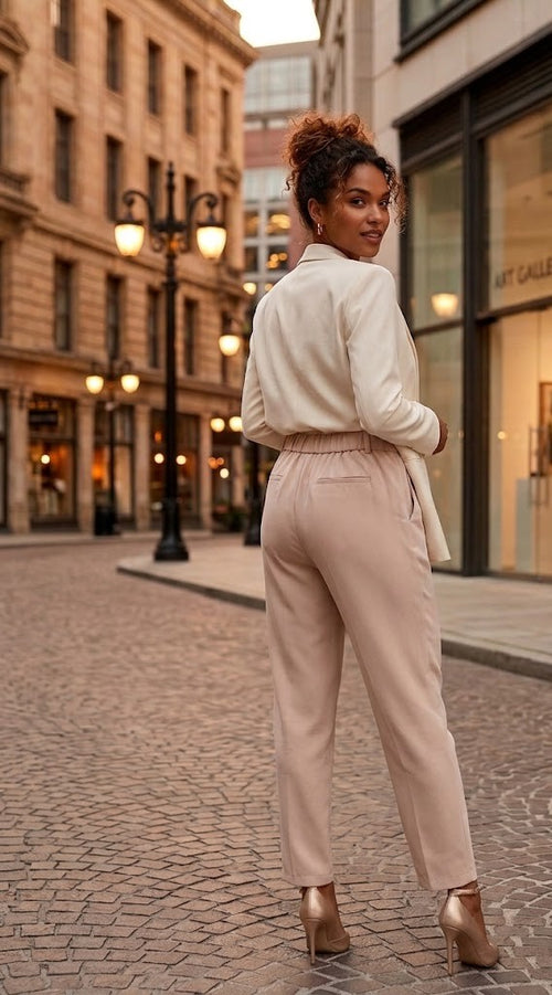Edgars Soft Blush Trousers