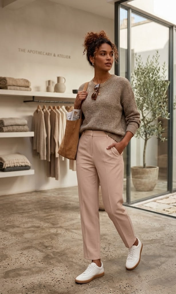 Edgars Soft Blush Trousers