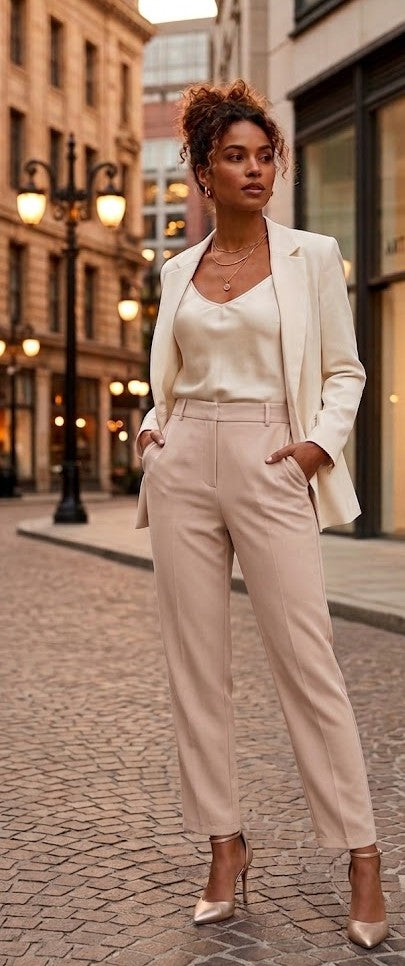 Edgars Soft Blush Trousers