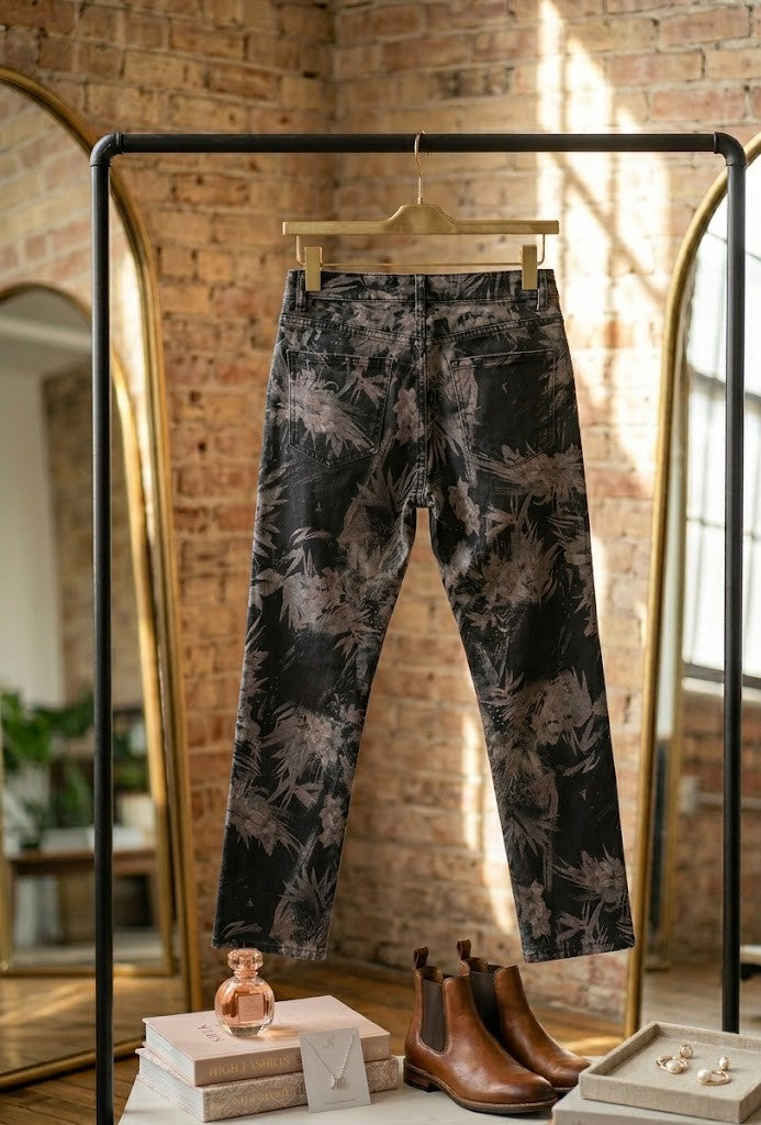 Queenspark Floral Print Pants