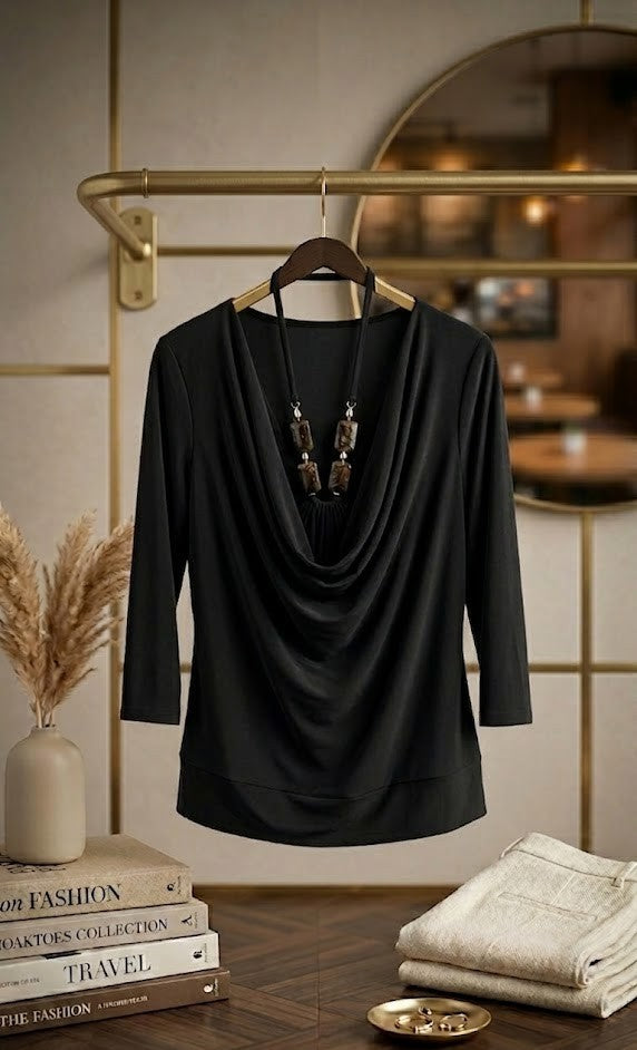 Truworths Soft-Touch Cowl Neck Blouse