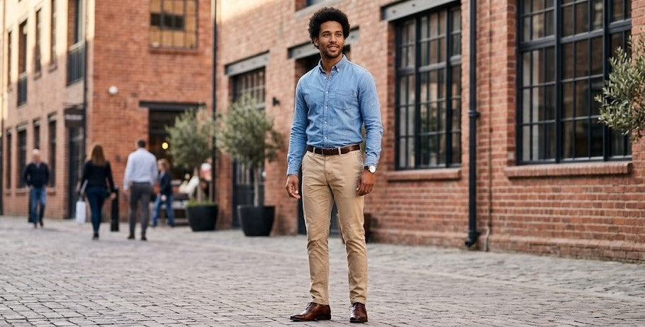 Realman Slim Fit Chino Pants