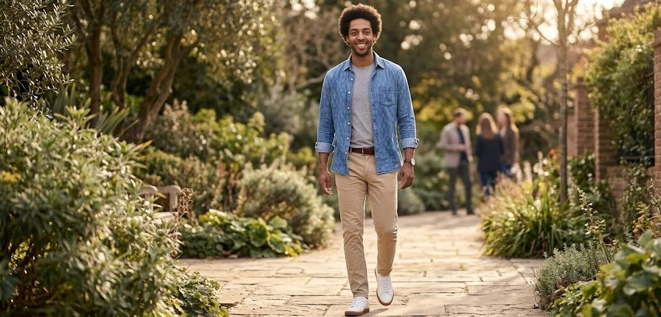 Realman Slim Fit Chino Pants
