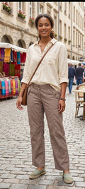 InSync Women’s Brown Utility Cargo Pants