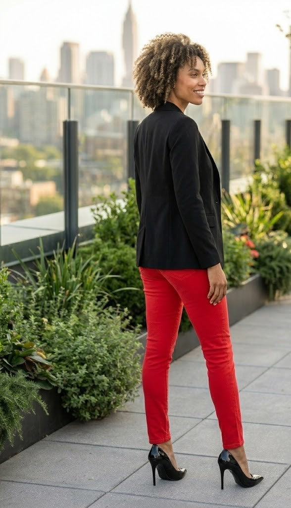 Woolworths Women's Red Skinny Jean