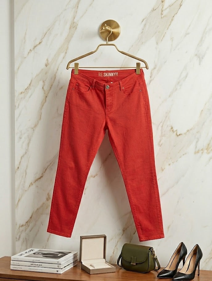 Woolworths Women's Red Skinny Jean