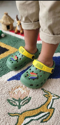 Pre-Loved Toddler South Africa Heritage Clog Shoes – Size 22 (18-30 Months)