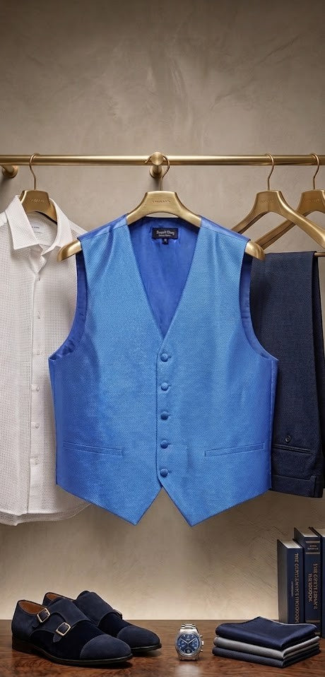 Sword King Men's Classic Formal Waistcoat