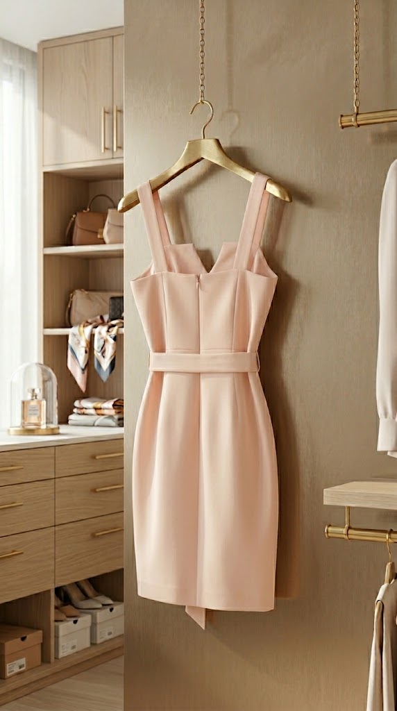 Charter Club Women's Blush Pink Sleeveless Sheath Dress