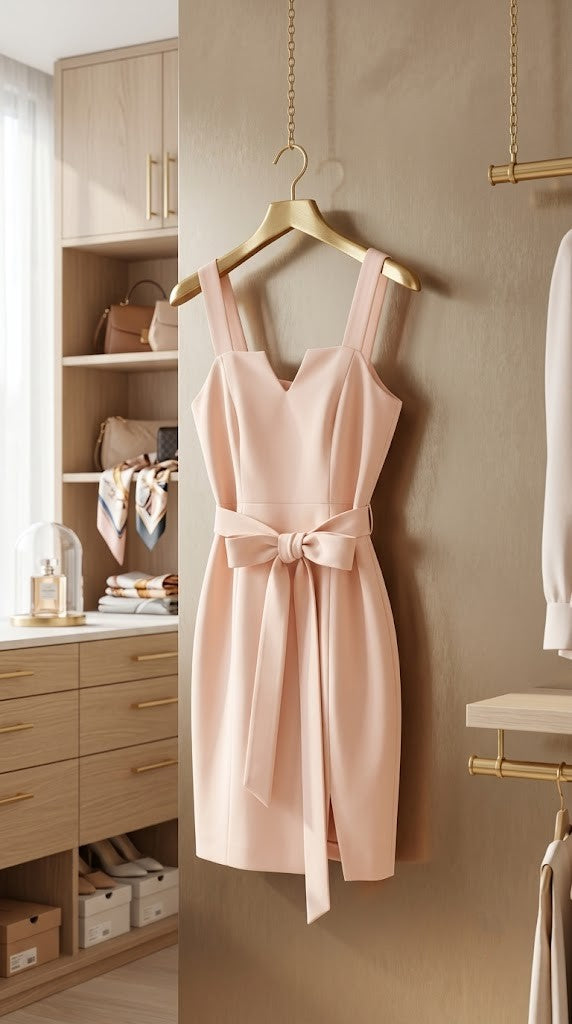 Charter Club Women's Blush Pink Sleeveless Sheath Dress