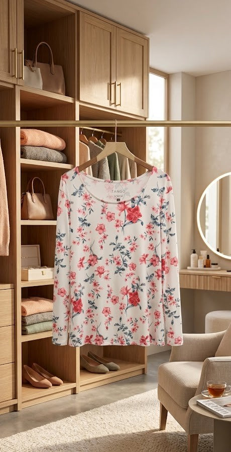 Elegant Tango-Inspired Blouse