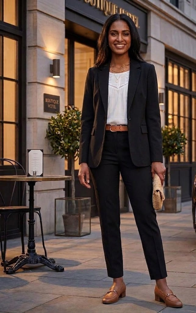 Elegant Cold-Shoulder Blouse