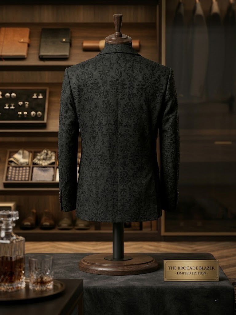 Truworths Man Studio Jacket – Men's Size XL – Premium Brocade Texture
