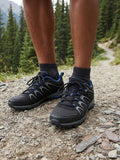 Seven Mile Men's Black & Blue Softshell Hiking Shoes – Size 14 (Excellent Condition)