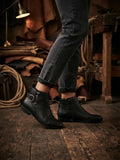 Woolworths Black Buckled Ankle Boots – Size 8