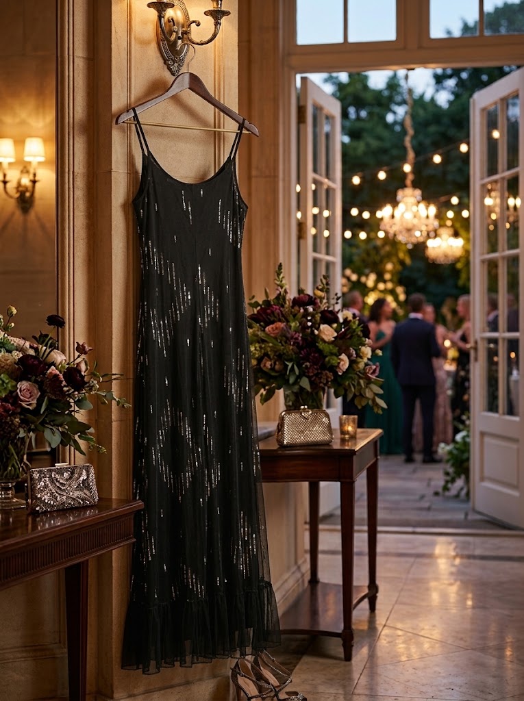 Conspiracy Sequined Slip Dress - Size 36