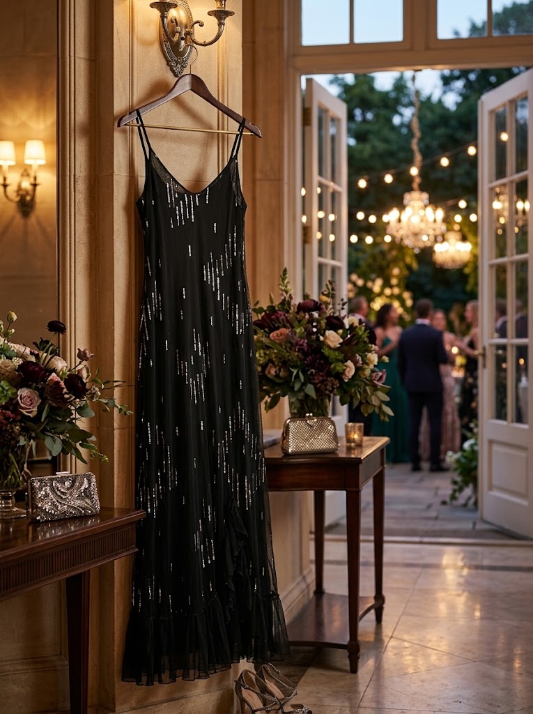 Conspiracy Sequined Slip Dress - Size 36
