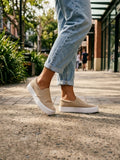 Woolworths Tan Textured Slip-On Shoes (Excellent Condition) – Size 4