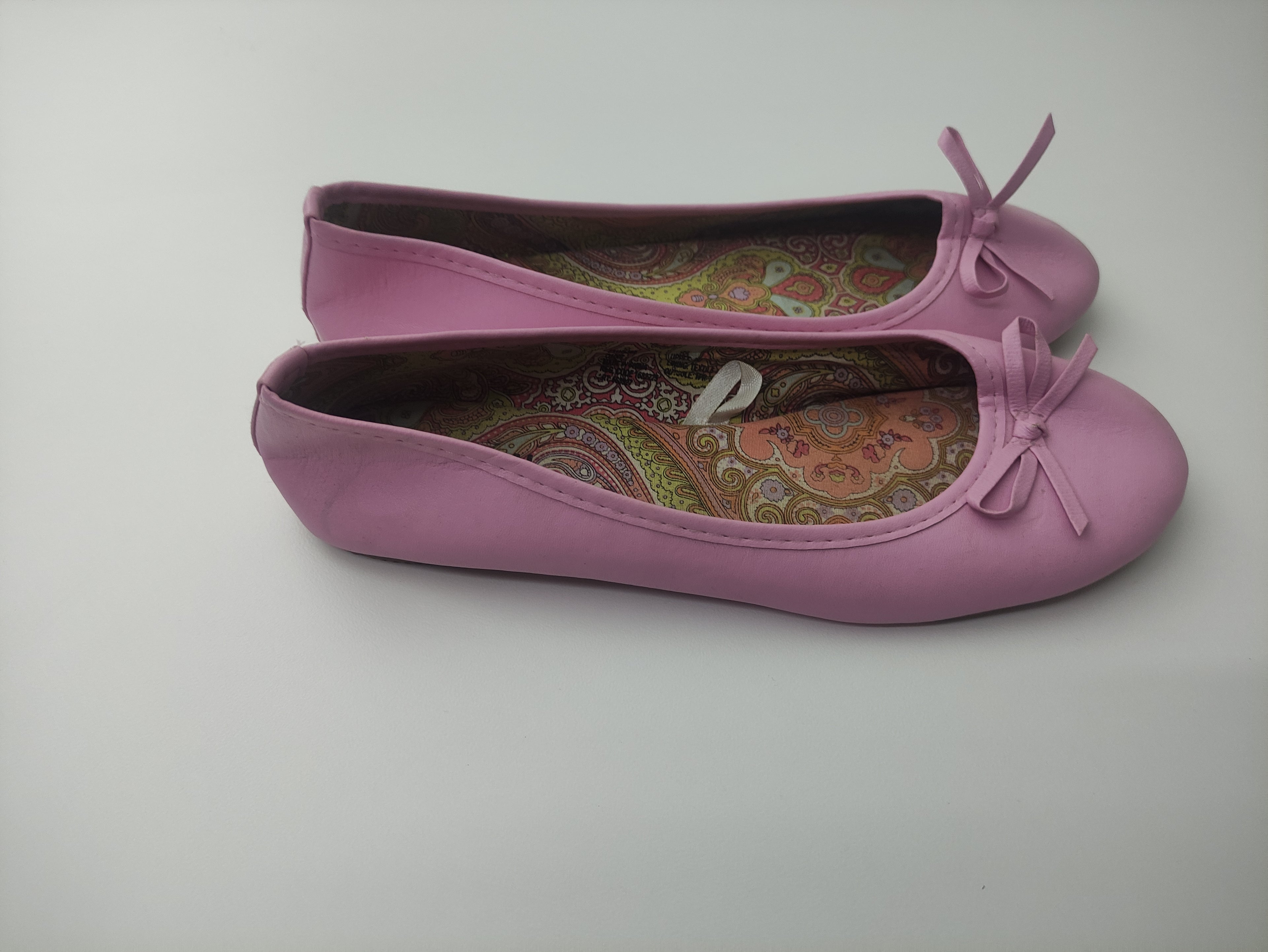 Soft Blush Pink Comfort Pumps with Bow Detail