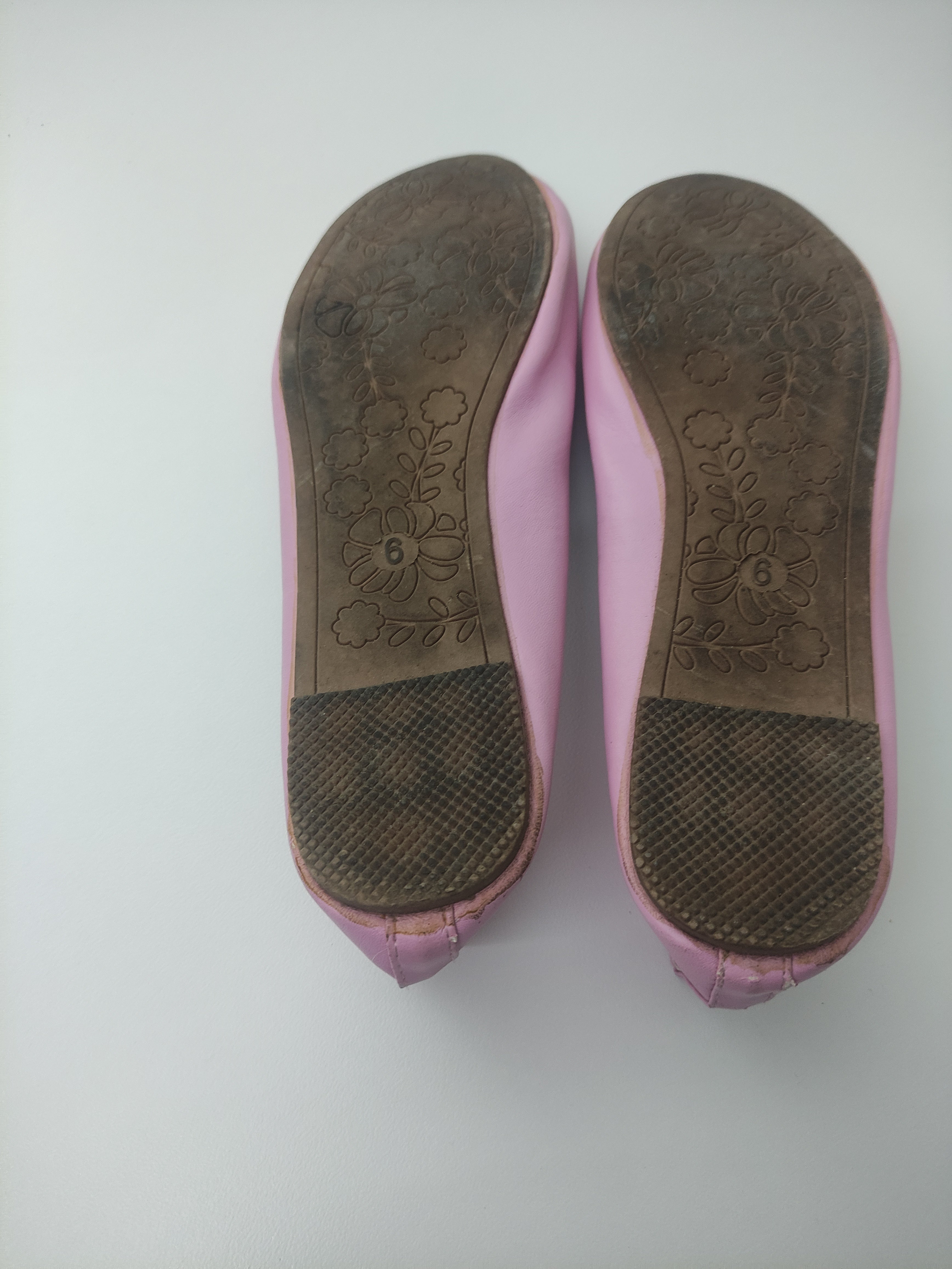 Soft Blush Pink Comfort Pumps with Bow Detail