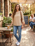 Ladies 3/4 Sleeve Blouse