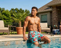 Markhams Tropical Hibiscus Swim Shorts
