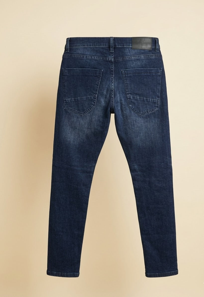 Men’s RE Denim Skinny Jeans – Dark Wash