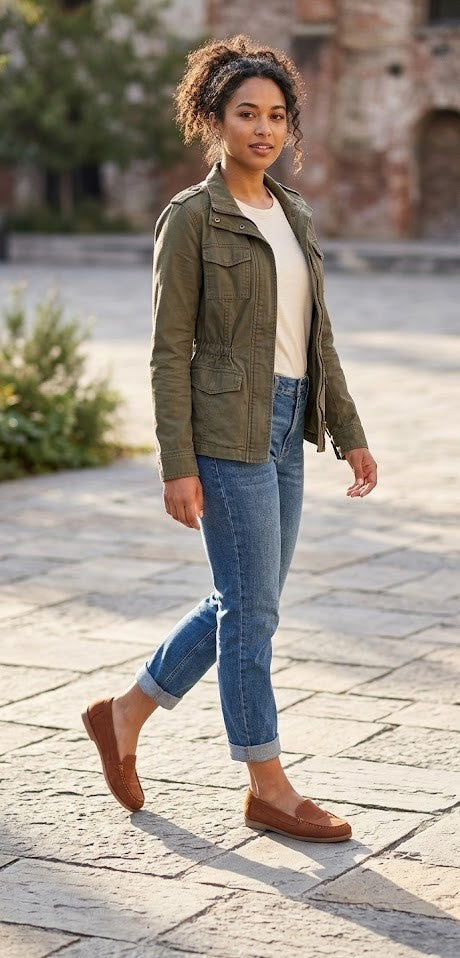 Classic Everyday Penny Loafer – Tan Suede Finish